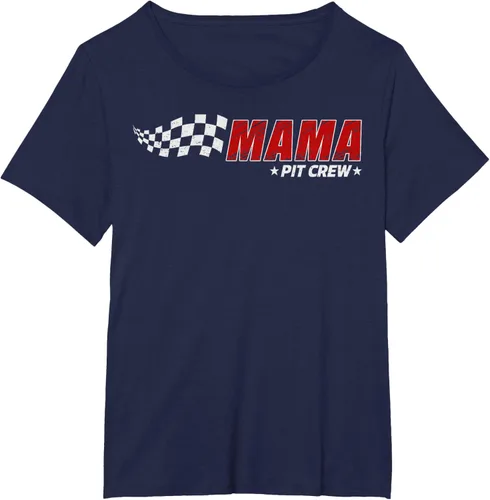 Miniatura 19 de Mama Pit Crew Race Car Birthday Family Matching Pit Crew Camiseta