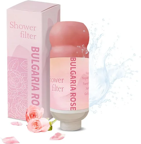 Filtro de ducha con vitamina C para agua dura, purificador suavizante de aromaterapia, terapia de aromaterapia, fácil instalación, piel y cabello