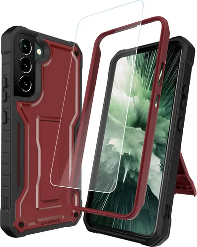 Miniatura 12 de Funda para Samsung Galaxy S22 Ultra 5G (no es compatible con teléfonos no Plus o Plus), protección de grado militar a prueba de golpes, soporte Azul