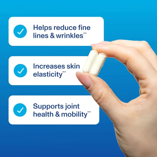 Miniatura 5 de Vital Proteins® Cápsulas Complejas de Colágeno Mejorado con BioCell Collagen® - Apoya la elasticidad de la piel, la salud de las articulaciones