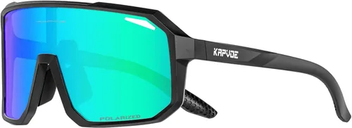Miniatura 14 de KAPVOE Gafas de sol polarizadas para ciclismo, deportes, UV400, para correr, pesca, béisbol, para hombres y mujeres, K62 Azul