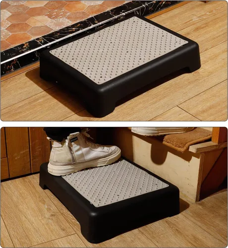 Miniatura 3 de Fotree Taburete de un solo paso, plataforma de seguridad para personas mayores y adultos, plataforma antideslizante para escaleras, automóvil, cama