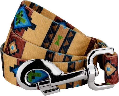 Country Brook Design® Correa para perro Native Arizona de 1 pulgada - 6 pies Arizona nativa