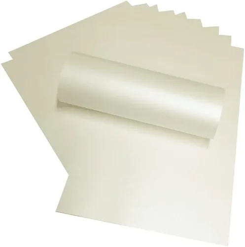Miniatura 2 de Syntego Papel de álbum de recortes nacarado de 12 x 12 pulgadas, decorativo, 4.23 oz/m², doble cara (azul bebé)