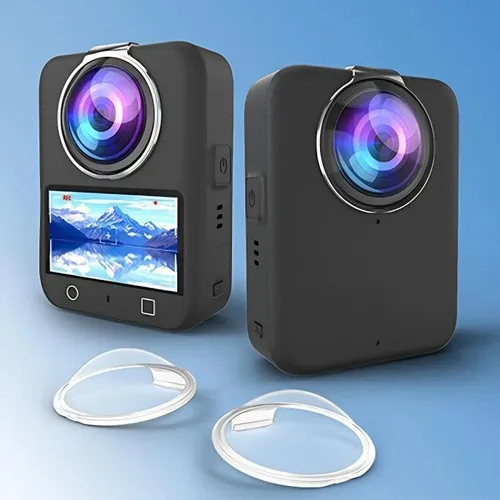 Miniatura 2 de Protector de lente para DJI Osmo 360, protector de lente de PC de alta transparencia, resistente a los arañazos y al polvo para lente de cámara