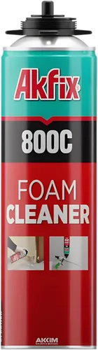 Akfix Limpiador de pistola de espuma aislante 800C, gran removedor de sellador, disuelve espuma de poliuretano en aerosol, 1 paquete, 16.9 onzas,