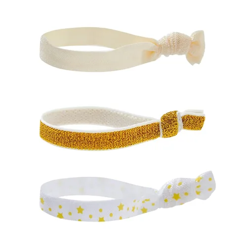 Miniatura 5 de Blue Panda Soporte elástico para cola de caballo, para baby shower, bandas para el cabello para revelación de género para despedidas de soltera