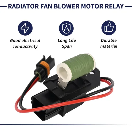Miniatura 4 de 68050128AA Resistencia de relé del motor del ventilador del radiador compatible con Dodge Charger Challenger 2009-2021 y Chrysler 300 2009-2021