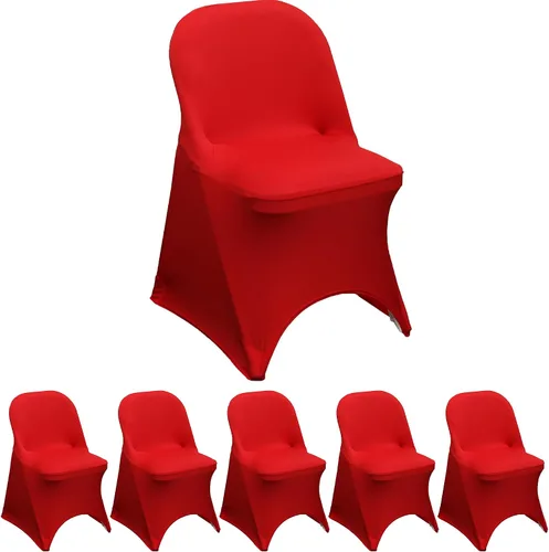 Miniatura 38 de YOUR CHAIR COVERS - Funda para silla plegable de elastano azul claro - Funda de cojín tapizada plegable elástica ajustable extraíble lavable
