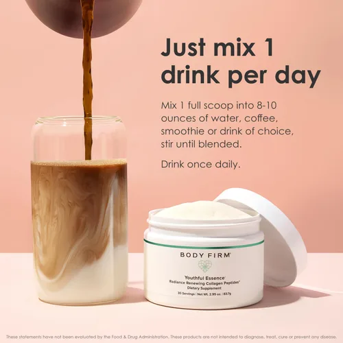 Miniatura 6 de Body Firm Youthful Essence Radiance - Péptidos de colágeno renovadores 30 porciones