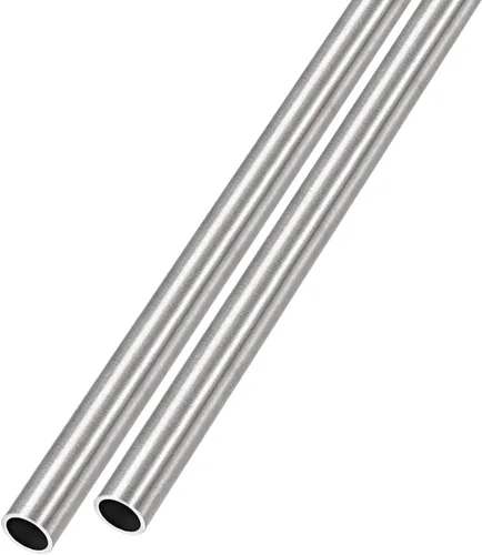 Miniatura 44 de METALLIXITY Tubo de acero inoxidable 304 (0.236 in de diámetro x 0.024 in de pared T x 11.811 in de largo), 2 piezas, tubo recto - para muebles