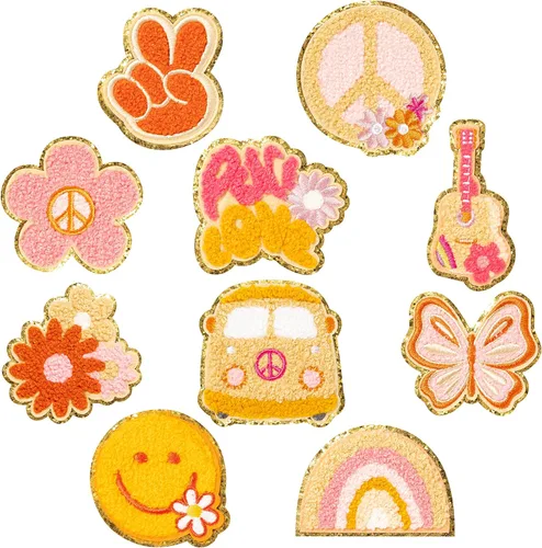 Miniatura 14 de X1zuue 10Pcs Parches para planchar de Pascua, parches de conejito Peeps de chenilla para rodillas, parches de conejo, pollito, huevo de Pascua