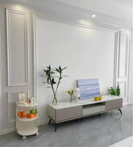 Miniatura 6 de Moldura de Pared Flexible Despegar y Pegar, Tiras Decorativas Autoadhesivas, Moldura 3D DIY para Techo para Decoración del Hogar en Puerta de Negro