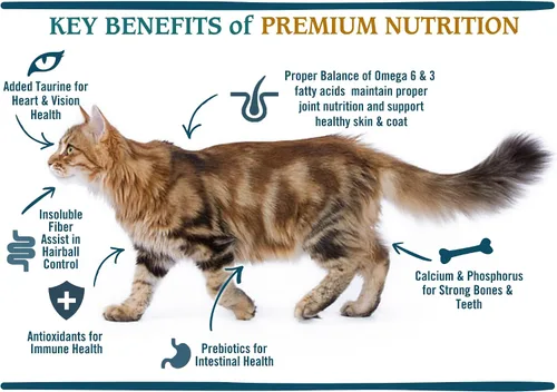 Miniatura 5 de Chicken Soup for the Soul Natural Premium Alimento seco para gatos adultos, primer ingrediente de carne real, sin subproductos, apoya la salud