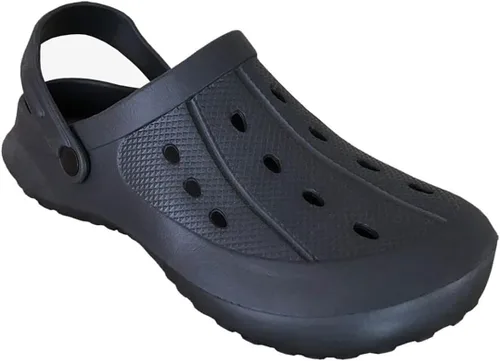 Trooper America Zuecos unisex KC-004 EVA para adultos, cómodos zuecos de jardinería con soporte de arco