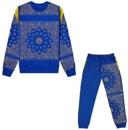Miniatura 4 de Lavish Jackets Chándal de medio tiempo del Super Bowl Chándal azul
