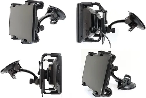 Soporte ajustable para parabrisas con ventosa fuerte para automóviles y camiones, compatible con tableta de pantalla de 8 pulgadas y navegador GPS