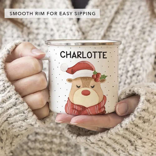 Miniatura 7 de Andaz Press Taza de café personalizada de acero inoxidable de 11 onzas, regalo de broma, oso de acuarela, 1 paquete, ideas personalizadas de taza