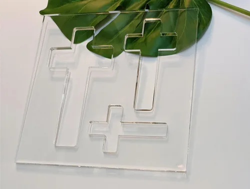 Plantilla de enrutador de cruces, plantilla de enrutador acrílico con incrustaciones cruzadas, plantilla de cinta, plantilla de carpintería o