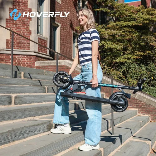 Miniatura 8 de HOVERFLY X1/X3/X5 Electric Scooter for Adults, Anti Flat 8.5"/10'' Solid Tire, Max 10/18/25 Miles Range and 15.5/20Mph Speed Power by 250W/500W