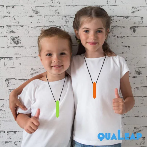 Miniatura 6 de Xtra Tough (XT) - Collar sensorial masticable para niños, niños o niñas (paquete de 5) – Collar de dentición, collar de dentición, juguetes