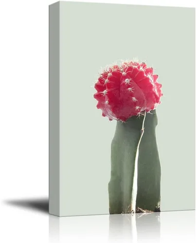 Miniatura 29 de wall26 Lienzo decorativo para pared, diseño de planta suculenta sobre fondo de estilo retro, arte moderno para el hogar, listo para colgar, 12.0 x