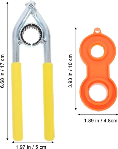 Miniatura 5 de VILLCASE Llave aireadora de grifo de 6.69 pulgadas, herramienta de agarre de goma para extracción e instalación rápida de burbujeadores