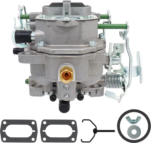 Miniatura 8 de NENKUTEN Carburador de 2 Barriles para Modelos de Dodge Truck Plymouth 273-318 4.5L 5.2L Motores V8 1966-1973 BBD Obturador Manual de 2BBL con Juntas