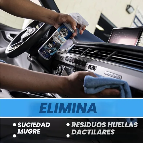Miniatura 5 de Chemical Guys Limpiador y protector total de interiores – Chemical Guys Limpiador de interiores, limpia y protege cuero, vinilo, plástico, goma