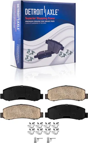 Miniatura 120 de Detroit Axle - Pastillas de freno traseras para Kia Sportage 2017-2022, Hyundai Tucson 2016-2021, pastillas de freno de cerámica 2018 2019 2020
