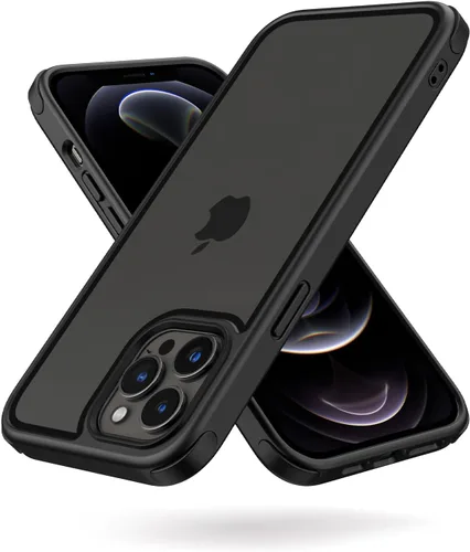 Miniatura 44 de Mobnano Funda transparente para iPhone 11, con protección multicolor a prueba de golpes, no amarillenta, anti arañazos, parte trasera