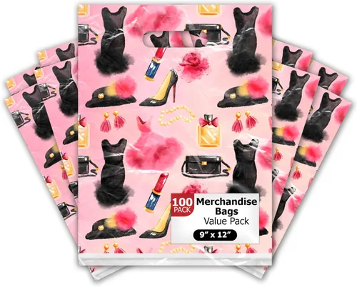 Miniatura 10 de Bolsas de mercancía de diseño de girasoles y abejas de 12 x 15 pulgadas, 50 unidades, con asas troqueladas, bolsas de compras impresas de primera