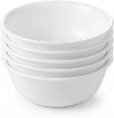Miniatura 15 de Set de 6 platos rojos rubí para cena Corelle Livingware., Pack Platos de almuerzo, Blanco