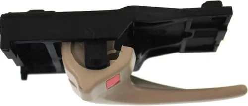 Miniatura 7 de Para Toyota Tundra 2004 2005 2006 Manija de puerta interior delantera o trasera, lado del conductor beige Con botón de bloqueo de puerta