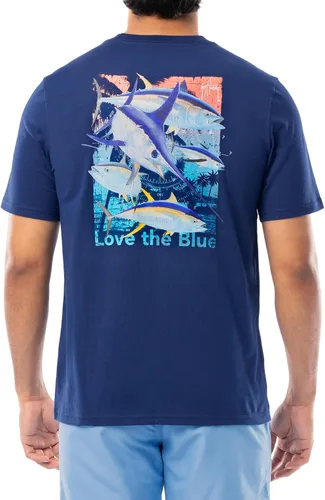 Miniatura 168 de Guy Harvey Camiseta de manga corta Threadcycled para hombre