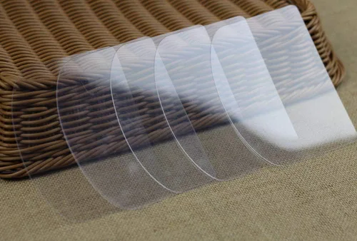 Miniatura 7 de 5 piezas de plástico flexible raspador de pasteles más suave transparente espátula raspador de crema para tartas más suave glaseado más suave