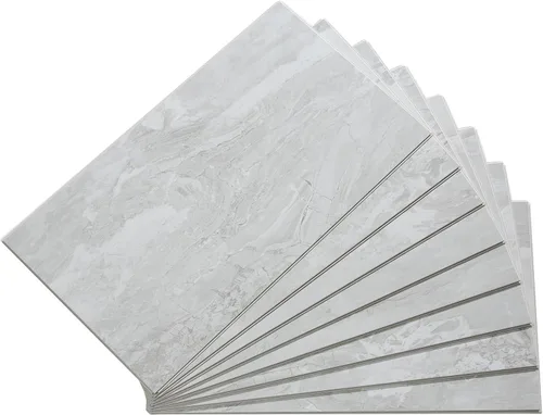 Miniatura 28 de Palisade - Azulejos de vinilo entrelazados impermeables para pared, cocina o baño, granito Prado (4.5 x 11.1 pulgadas. Muestra)