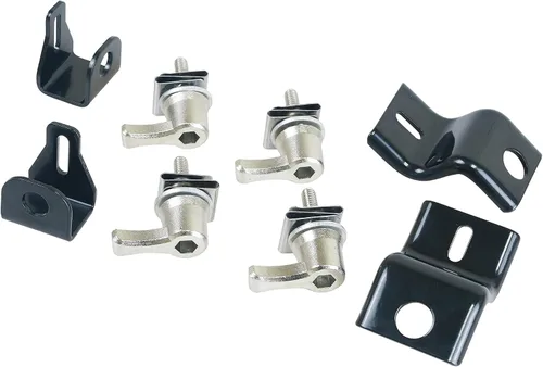 Miniatura 6 de Kit de conversión de bolsa de sillín Harvards Chrome Compatible con bolsas de sillín Harley 2014-2023 en modelos Touring '09-'13 Street Glide Road