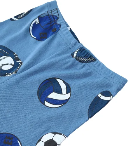 Miniatura 5 de Pijamas de algodón de 4 piezas para niños, conjunto de pijamas de Navidad y Halloween para niños