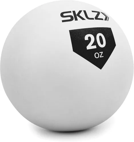 Miniatura 2 de SKLZ Contact Ball Baseball and Softball Batting Training Ball, 20 Ounce,White