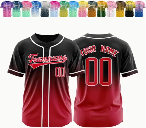 Miniatura 43 de Camiseta de béisbol personalizada, nombre de béisbol personalizado, logotipo de número, camiseta de béisbol personalizada para hombres, mujeres