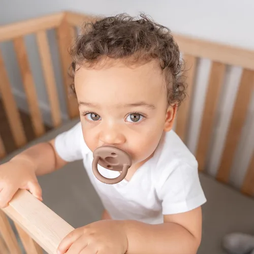 Miniatura 2 de Comfy Cubs Chupetes para Bebé, Paquete de 5 para 0+ Meses, Forma de Pezón Suave Similar al Pecho - Chupete de Silicona Conforme con CPSIA
