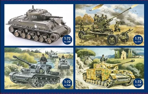 Miniatura 3 de UM548 - 1/72 Tanque Panzer IV Ausf J Scale Kit de modelo de plástico