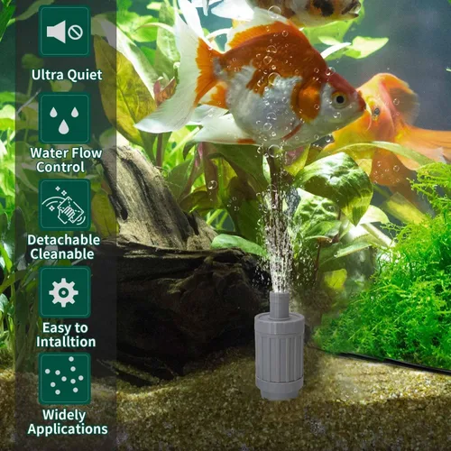 Miniatura 6 de Bomba sumergible de 500 GPH, bomba de agua solar, bomba de agua ultra silenciosa con cable de alimentación de 13 pies para acuario, estanque