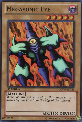 YU-GI-OH! - Megasonic Eye (LCYW-EN224) - Colección Legendaria 3: Mundo de Yugi - 1ª Edición - Super Raro