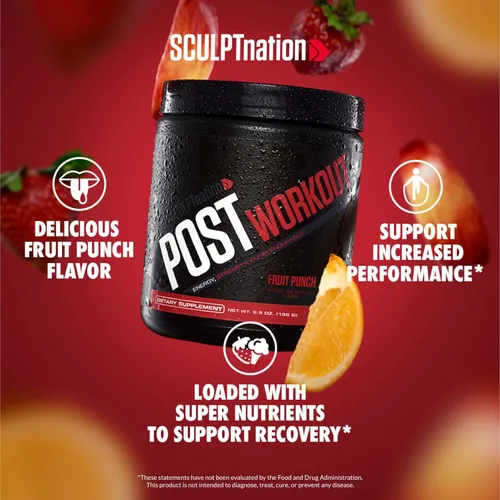 Miniatura 2 de Sculpt Nation by V Shred Post Workout - Complejo de creatina después del entrenamiento, recuperación muscular y constructor con apoyo energético