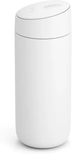 Miniatura 9 de Fellow Taza de viaje Carter Slide de 16 onzas, tapa deslizante con una sola mano, vaso de acero inoxidable aislado al vacío con interior de cerámica