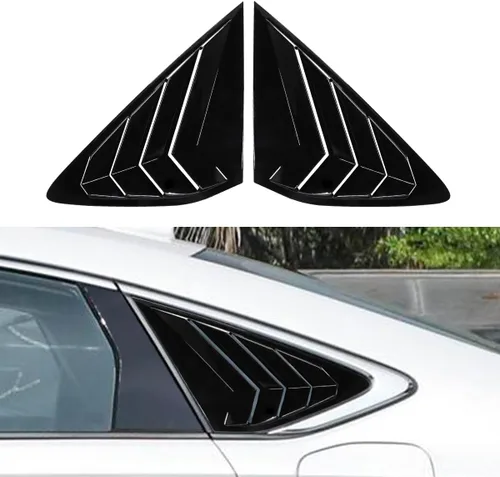 Persianas laterales traseras compatibles con accesorios Honda Accord 2025 2026 2023 2024 estilo deportivo para Accord 11ª generación de rejillas de