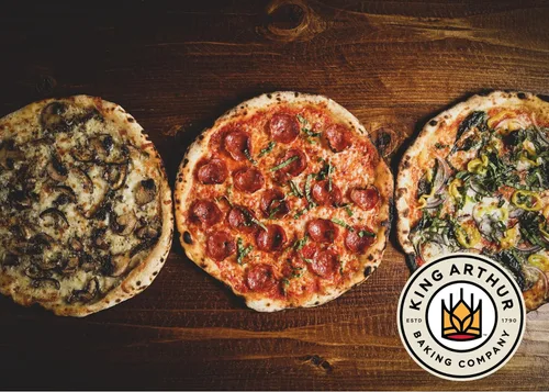 Miniatura 3 de Harina de pizza estilo napolitano '00', bolsa a granel de 50 libras, trigo molido americano ultrafino para auténticas cortezas de pizza italiana