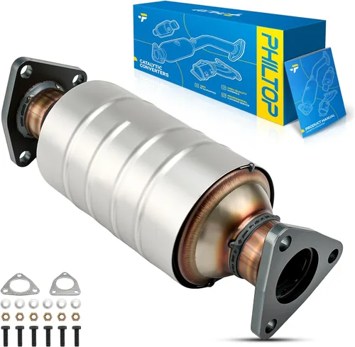 Miniatura 41 de PHILTOP Kit de convertidor catalítico de alto flujo apto para 2001-2005 Civic 1.7L DX/GX/HX/LX/LX Special Edition/Value Package (modelos execept EX)